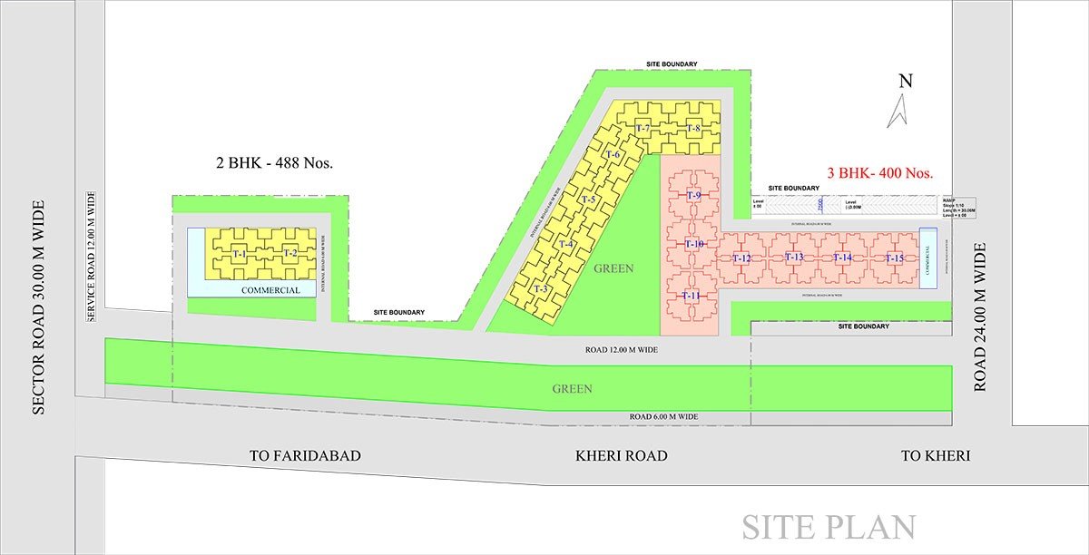 Adore Samriddhi site Plan