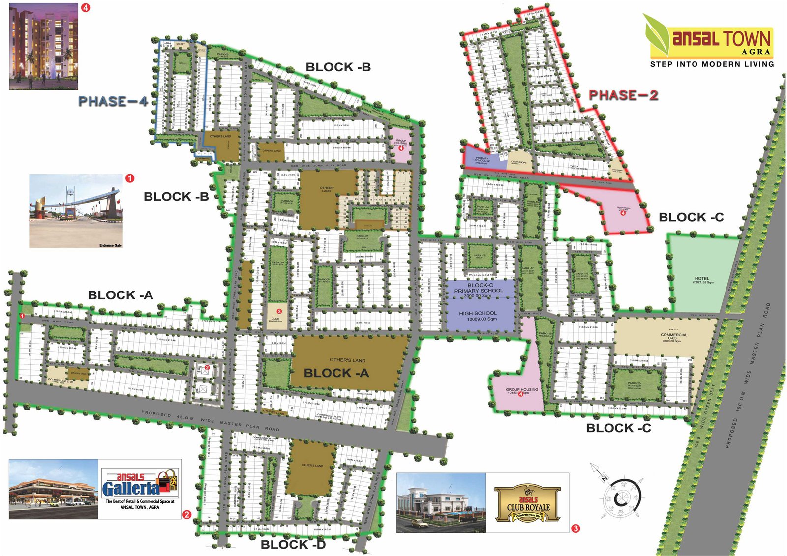 Ansal Town Karnal DDJAY (SCH-2) Site Plan