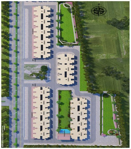 Sarvome Shree Homes Site Plan