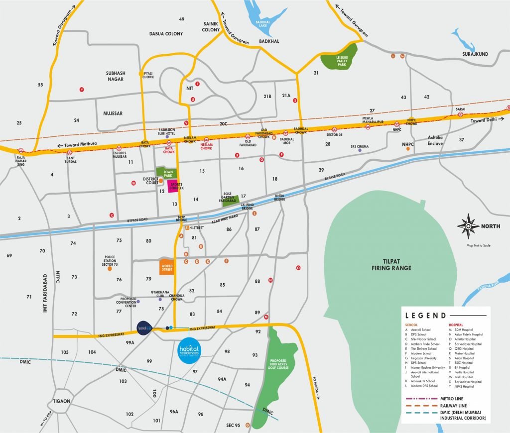 Conscient Habitat Residences Sector 78 Faridabad