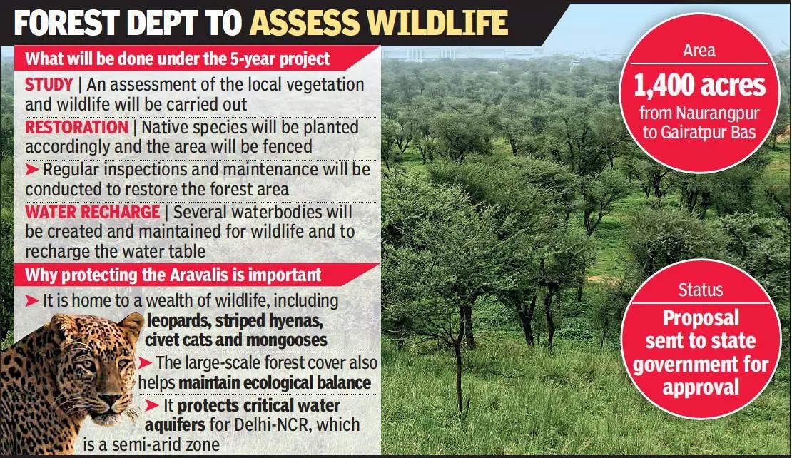 forest dept to assess wildlife